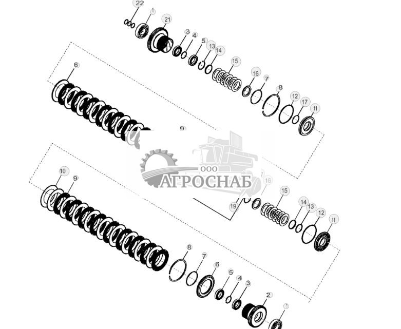 YZ107474 Узел вала второй ступени - ST874959 48.jpg